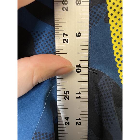 Reebok CrossFit Shorts Mens Large Blue Camo Board Shorts Drawstring Pocket - Picture 5 of 12